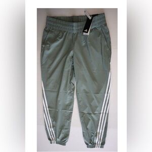 Adidas Silgreen Pants with White Accents